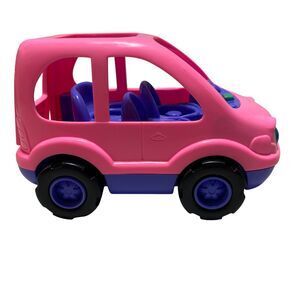 Fisher Price 2002 Working‎ Little People Pink Musical SUV Open & Close